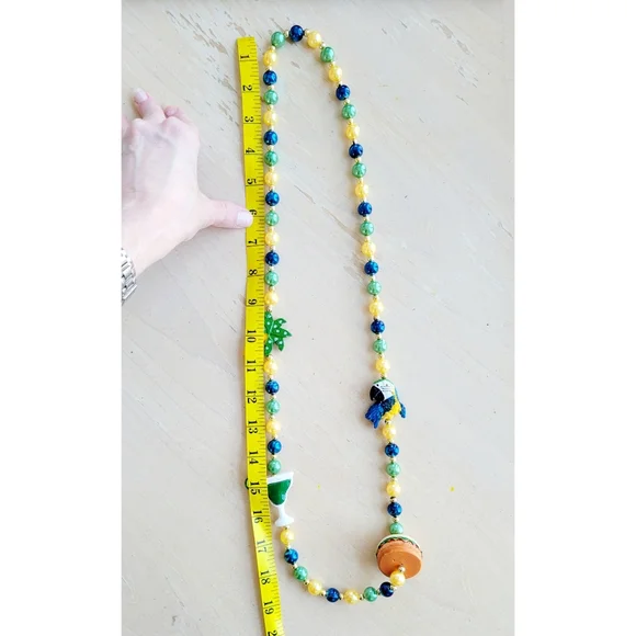 Jimmy Buffet Cheeseburger in Paradise Necklace - Picture 9 of 9